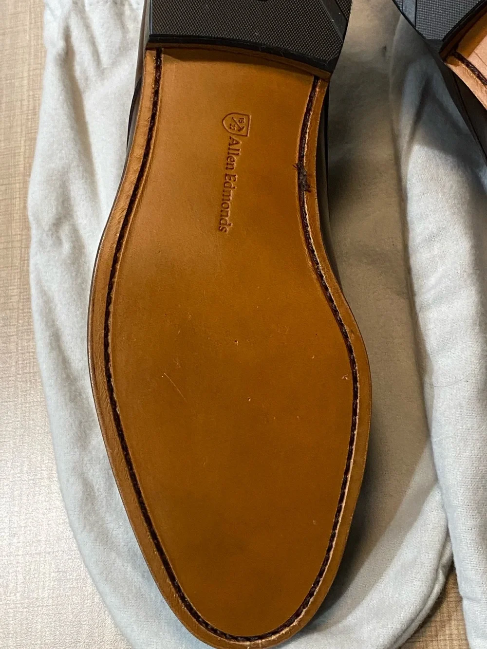 Allen Edmonds Kenilworth Derby Dress Shoes 11.5D Brown